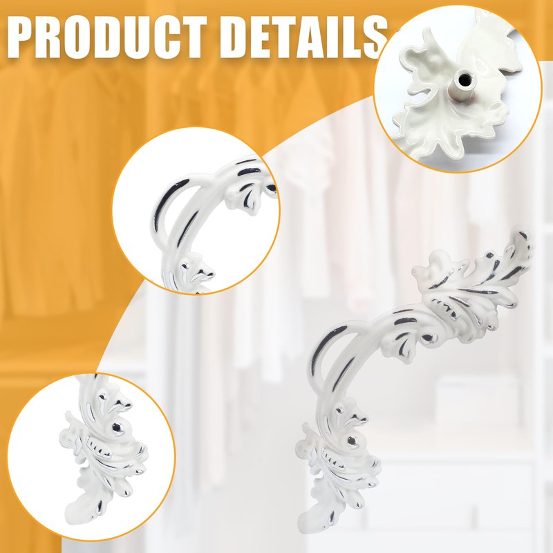 Cionyce 6 Pcs Vintage Cabinet Handles - Shabby Chic Furniture