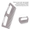 AMONIDA Titanium Comb Key Buckle, Alloy TC4 Fixed Mini Portable