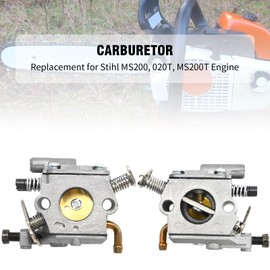Anxingo C1Q-S29 Carburetor Carb Kit Replacement for Stihl MS200, 020T, MS200T Engine, Replace C1Q-S126B, 1129 120 0653, 11291200653