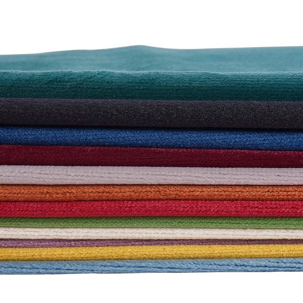 BENECREAT 12Pcs Assorted Double Sided Velvet Soft Fabric 7.8x11.4" Velvet