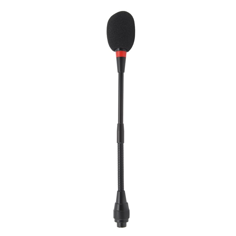 Gooseneck Microphone Clear Sound Transmission 25CM Gooseneck Podium Microphone for