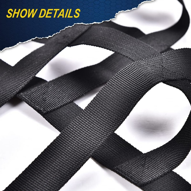 G-PLUS Webbing Nets Compatible with 2006-11 ATV Honda TRX450R 400EX