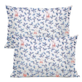 Vegena Children's Cushion Cover, Pack of 2 Cotton Pillowcases, 40 x 60 cm Pillowcase for Boys Girls Bed Linen, Baby Pillowcases with Envelope Closure (B)