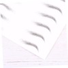 Beavorty Eyebrow Stencil Kit Hair-like Simulation Stickers Makeup Tools Curved