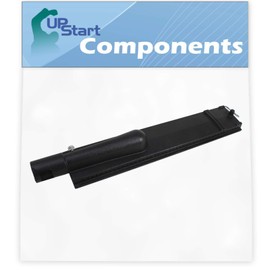 UpStart Components BBQ Gas Grill Tube Burner Replacement Parts for Capt'n Cook CG3CKWN - Compatible Barbeque Cast Iron Pipe Burners 15 3/4"