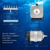 AquaMiracle Commercial Air Pump - 1200GPH, 58W Air Pump for
