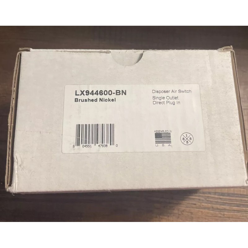 Luxart Allied Air Switch Garbage Disposal Button. New! MSRP $100
