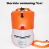 20L Swim Buoy Tow Float Waterproof Bag Storage Bag Inflatable
