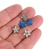50 Sets Star Shape Rivet Screw Anti‑Rust Clothes Decoration Accessories