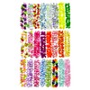QIANTAIYING 24 Pieces Hawaiian Leis Necklace Tropical Luau Hawaii Silk