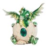 ICE ARMOR 5" H Fantasy May Birthstone Green Dragon Baby