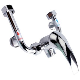 HOMSFOU Hot and Cold Valve for Shower, Hot Cold Water Mixing Valve, Shower Tray, Valve Set for Water Heater, Three-Way Valve, Money Cabinet, Shower Valve, Swap Bathroom Accessories