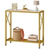 Tajsoon 28.3" Entryway Table, 2-Tier Small Consle Table for Entryway,