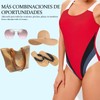 ZSOLY Traje de Baño Mujer Deportivo (MX/US, Alfa, Mediano, Regular,