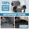 H.VERSAILTEX 100% Waterproof Recliner Chair Covers 1-Piece Reversible Recliner Covers
