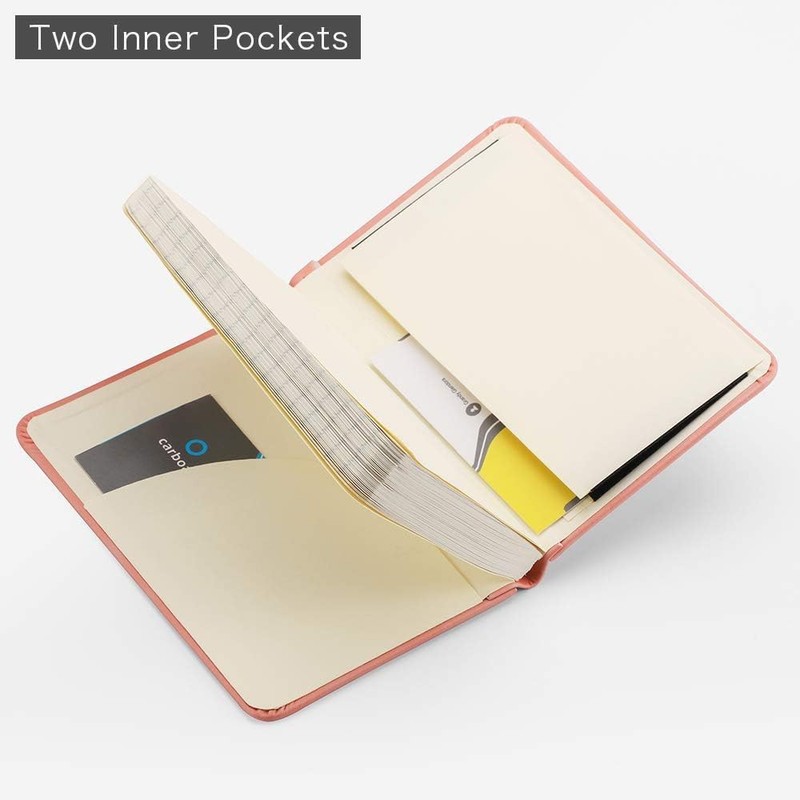 RETTACY Pocket Notebook A6 Mini Notepad 2 Pack Small Hardcover