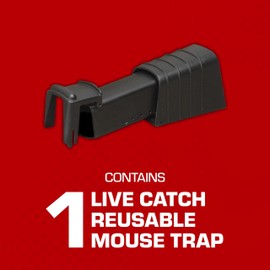 Tomcat Live Catch Mouse Trap (Single Catch), 1 Trap