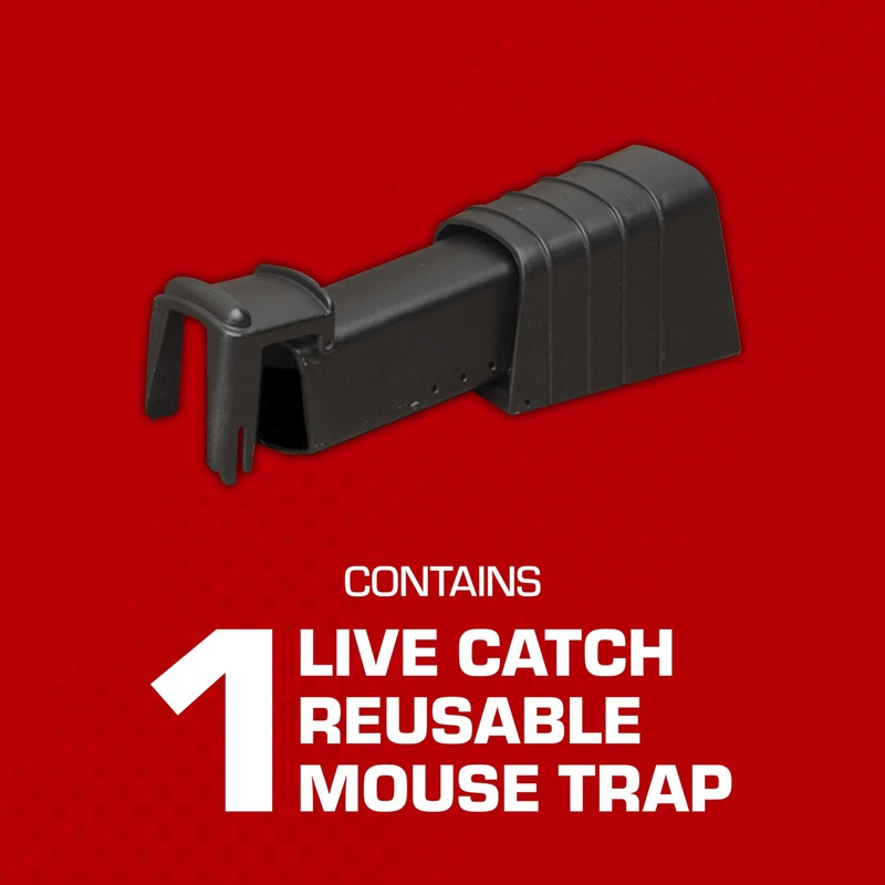Tomcat Live Catch Mouse Trap (Single Catch), 1 Trap