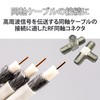 HAMILO RF Coaxial Connector T-Type Screw Type Antenna Coaxial Cable