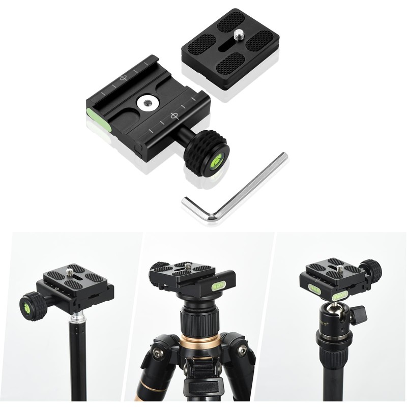 UTEBIT 50mm Quick Release Clamp Quick Release Plate Set Compatible
