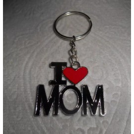 Unbranded I HEART MOM KEYCHAIN