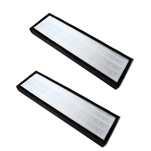HQRP 2-Pack True HEPA Filter Compatible with Oransi Finn Filter Replacement