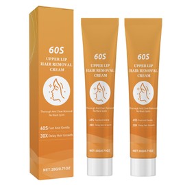 2 Stück Hair Removal Cream, Body Hair Removal Cream, Removes Facial and Body Gently & Reliably, For Upper Lip, Cheek, Arms, Armpits and Bikini Area, Für alle Hauttypen Geeignet