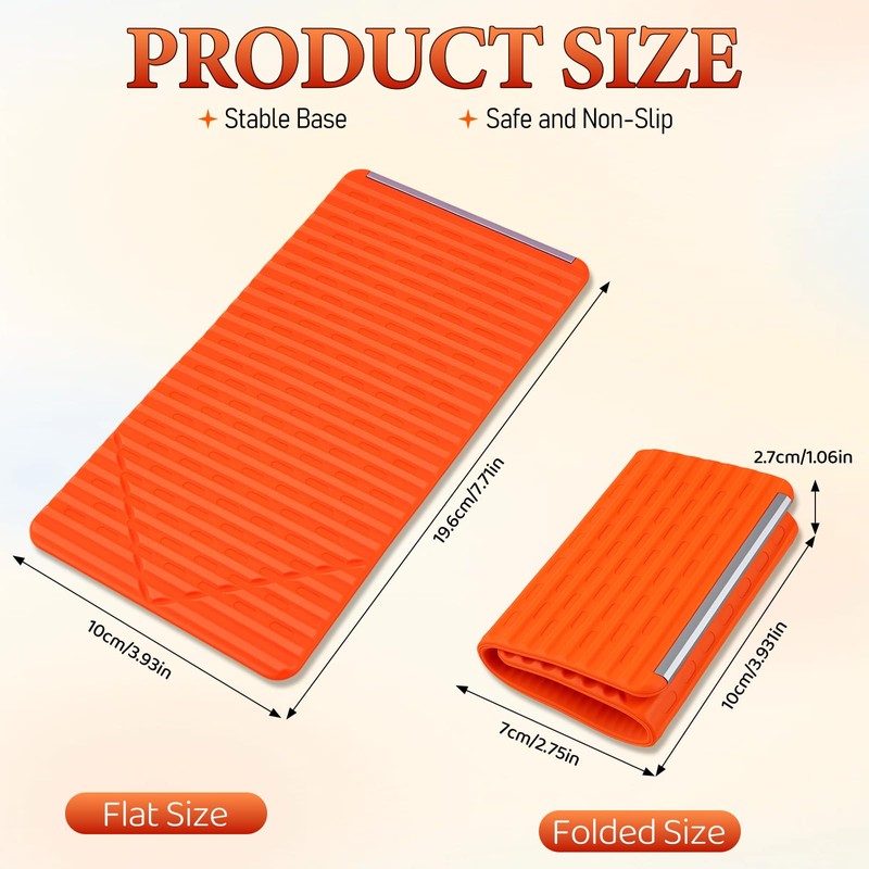 Silicone Phone Stand with Aluminum, Flexible Foldable Phone Holder,Bendable Adjustable
