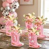 12 Set Western Cowgirl Boots Flower Boxes Centerpiece Boot Shape