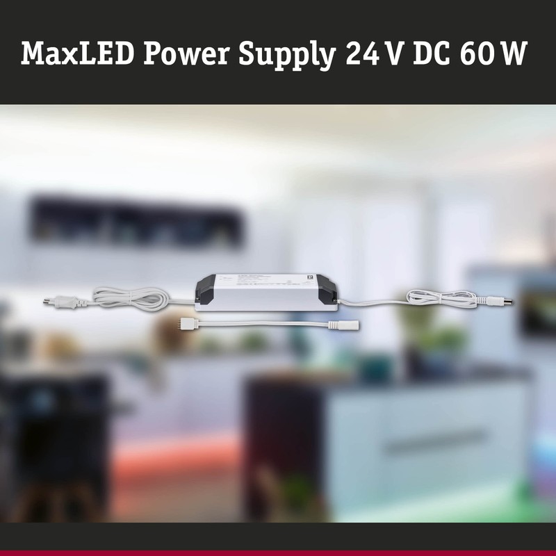 Paulmann 79830 MaxLED Strip Power Supply Square Max. 60 Watt