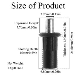 10 Pcs Spring Loaded Repair Pins, Cabinet Door Repair Pins Shutter Pins Replacement Telescopic Hidden Pins for Cabinet Furniture Blinds Drawers