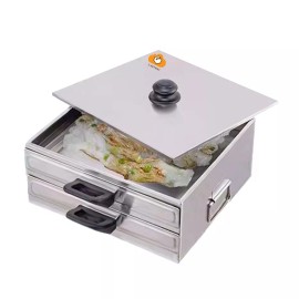 E-KEYWAY Steamer Chinese Rice Noodle Roll Changfen Vermicelli Food Maker Cookware Cuisine