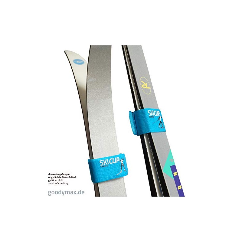 Goodymax 2 x Ski Holder Ski Clip for Nordic Racing