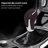 HZEL Car Gear Shifter Knob, Leather Vehicle Automatic Head Handle
