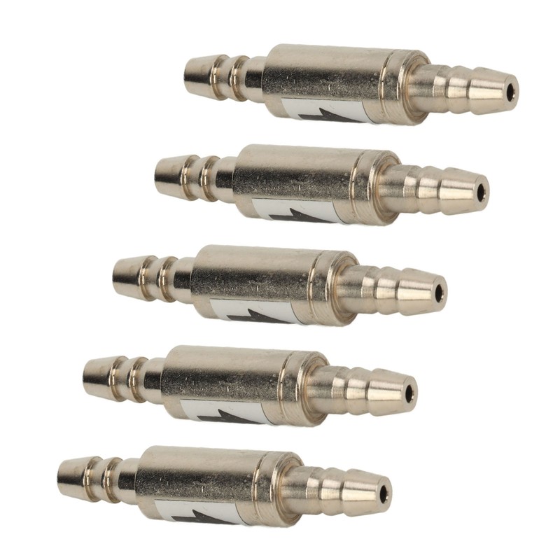 5Pcs 1 Way Check Valve Stainless Steel CO2 Check Valve