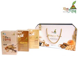 Natural selection [Nature's Choice] Premium Yam Porridge Gift Set No. 5 900g / [자연의선택] 프리미엄 마죽선물세트 5호 900g