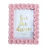 WAIT FLY 4 X 6 Inches Beautiful Pink Flower Shape