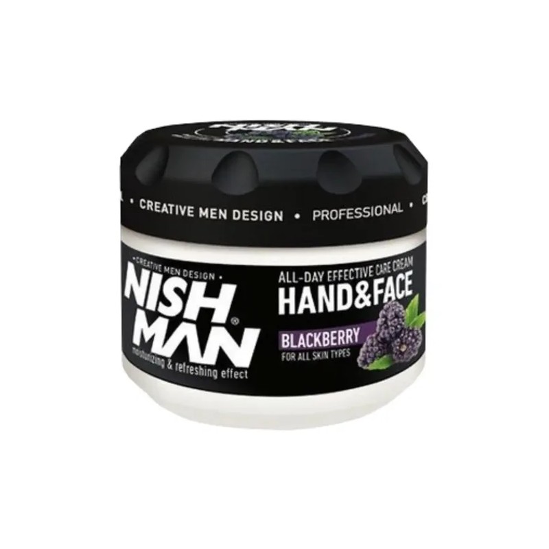 Crema Facial Hombre Nish Man 300ml Hidratacion Y Suavidad
