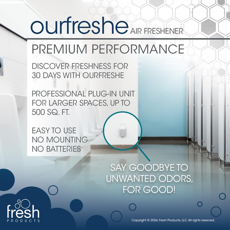 Fresh Products ourfreshe Plug In Air Freshener 30 Day Replace