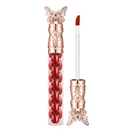 O'CHEAL Lippe Glosse Flüssiges Lippenöl kosmetischer flüssiger Lippenstift mit langer Haltbarkeit Feuchtigkeitsspendender, feuchtigkeitsspendender, wasserfester Lipgloss,4g，#666