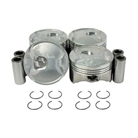 DNJ P4306.20 Piston Set Oversize .020 in. (.50mm) For 13-16 Honda Accord, CR-V 2.4L L4 DOHC Naturally Aspirated K24W1,K24W9