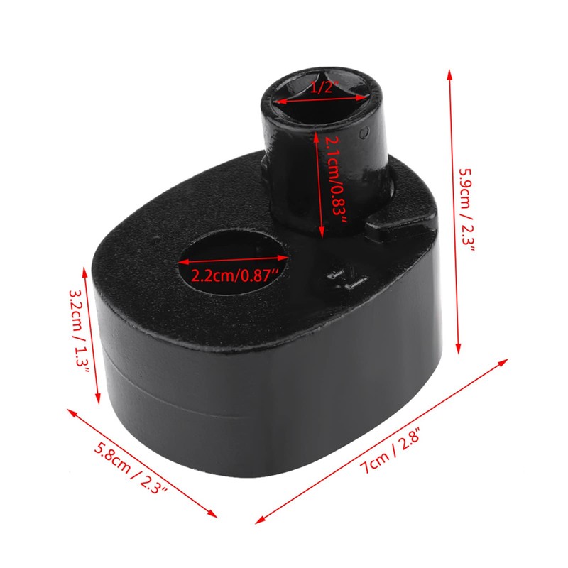 Aramox Tie Rod Wrench Remover Tool, 33mm-42mm Universal Tie Rod