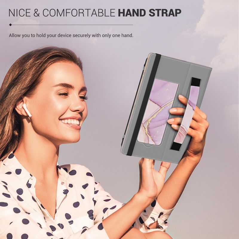 MoKo Case Compatible with 6-7 Inch Tablet, Slim PU Tablet