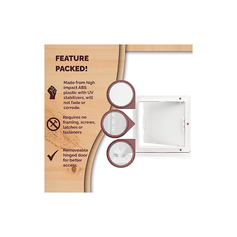 Morvat Access Panel 12x12 Inch for Drywall & Ceiling with