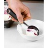 MasterClass Ice Cream Scoop with Soft Grip Handle, Stainless Steel,