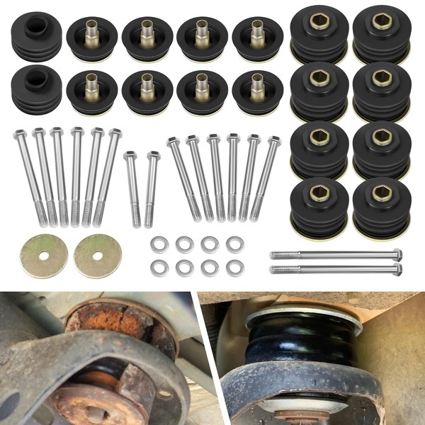 F250 Body Mounts F350 Cab Mounts KF04060BK Compatible with Ford