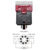 LCD Digital Display Time Delay Relay with Holder High Strength