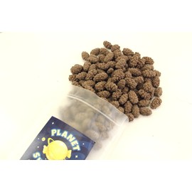 Planet Sweets Dark Chocolate Coated Turbinado Almonds - 8 Ounce - Covered Nuts Crunchy Snack Treat Bulk Candy