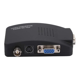 VBESTLIFE BNC to VGA HD Converter Adapter High Resolution 1920 X 1080 Support PAL NTSC Signals