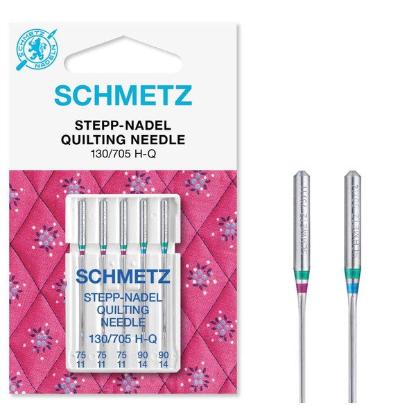 Schmetz QUILTING Needle Range (Packs of 5) - Various Sizes